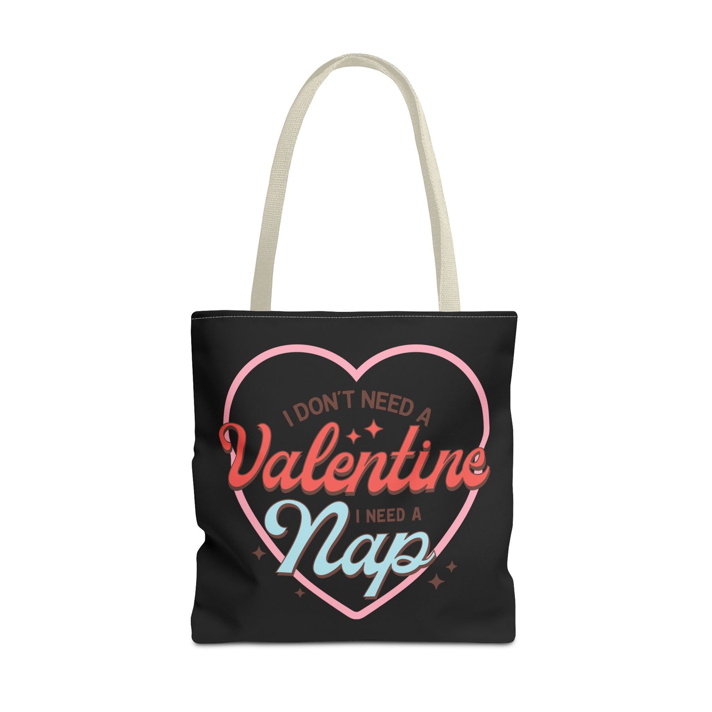 Valentine's - Tote Bag (AOP) - Valentine Nap