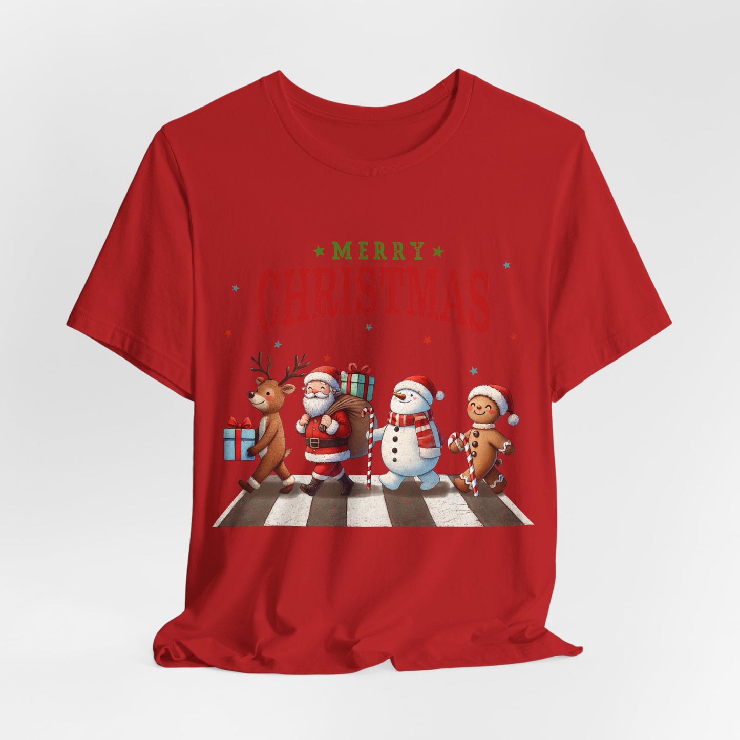 Christmas - Unisex Jersey Short Sleeve Tee - Santa Team