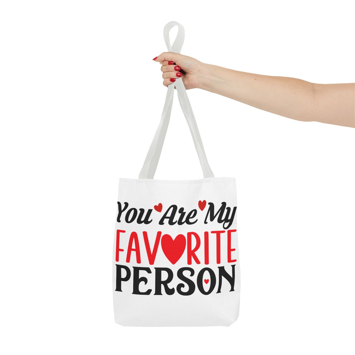 Valentine's - Tote Bag (AOP) - You Are My Favorite Person