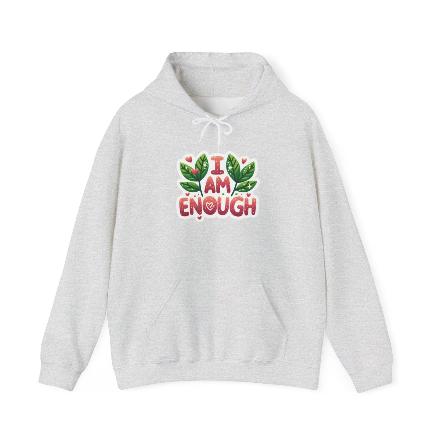 Unisex Heavy Blend™ Hooded Sweatshirt - I AM ENOUGH -