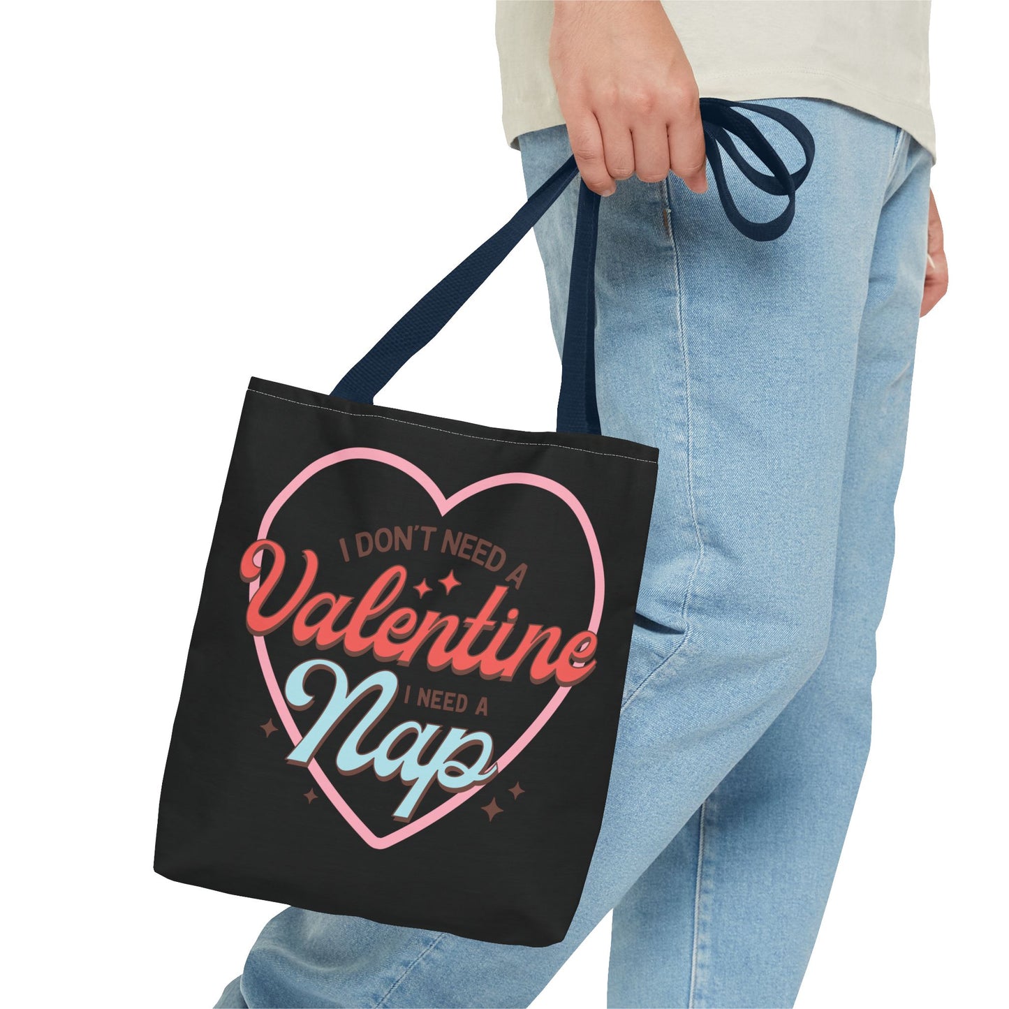 Valentine's - Tote Bag (AOP) - Valentine Nap