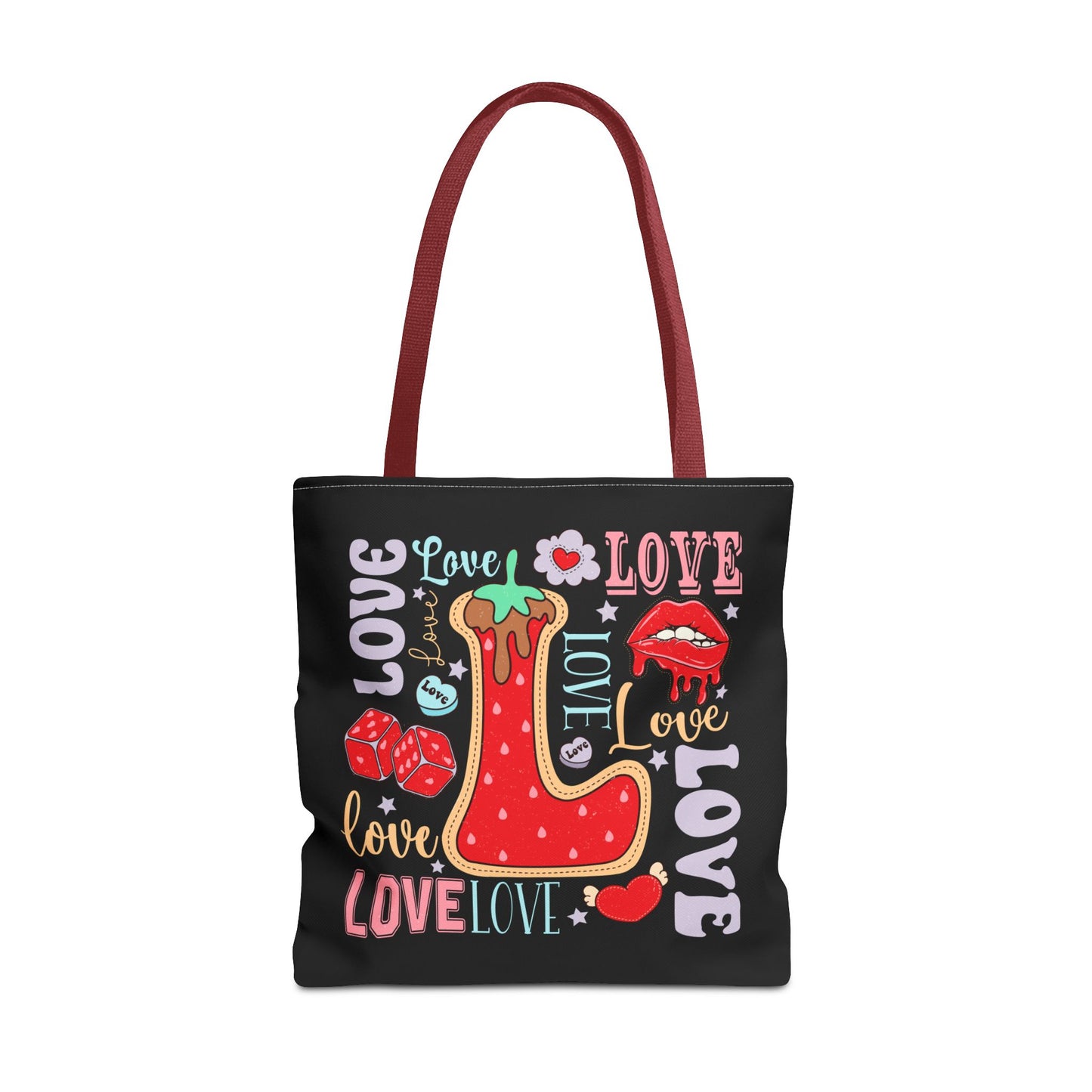 Valentine's - Tote Bag (AOP) - Love Design