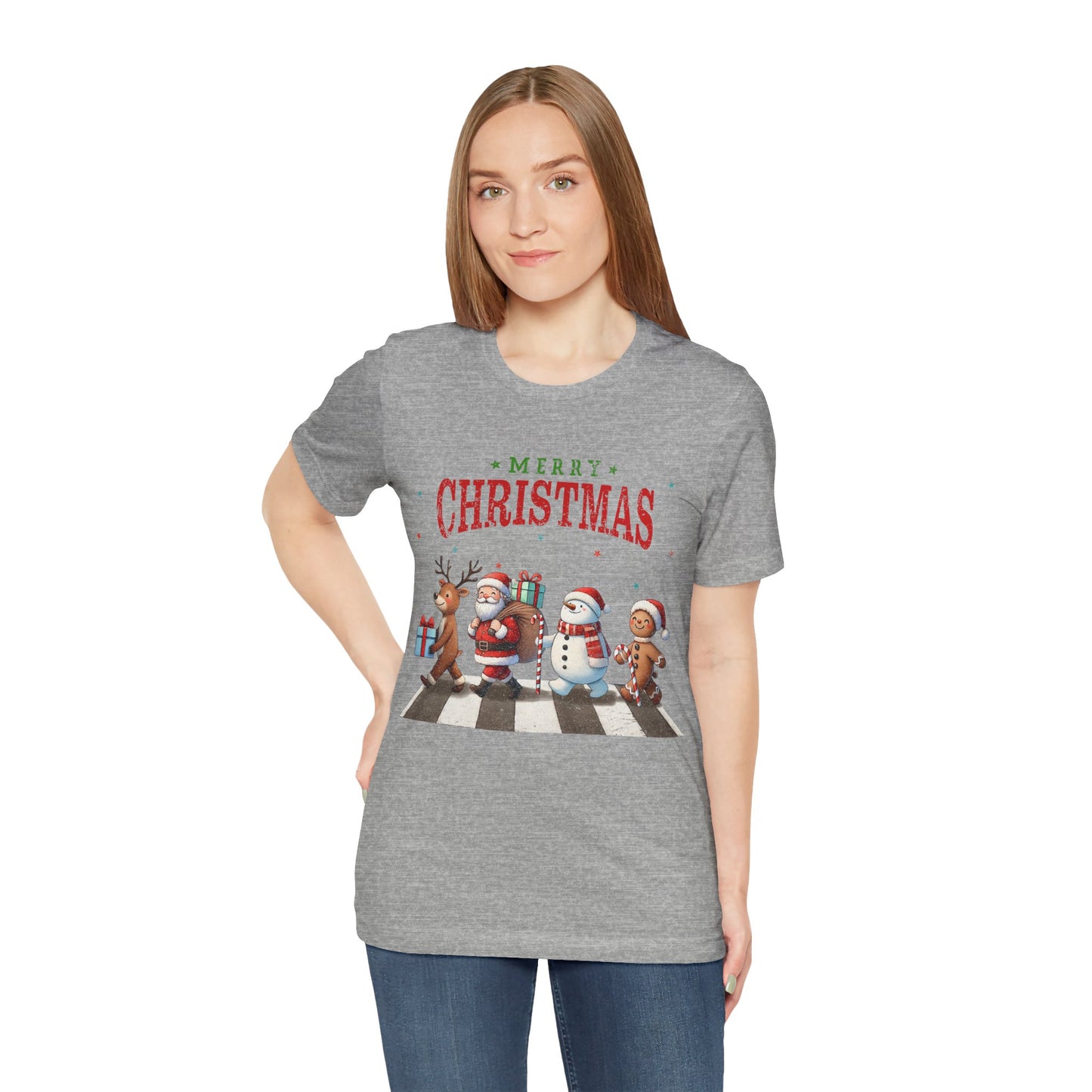 Christmas - Unisex Jersey Short Sleeve Tee - Santa Team