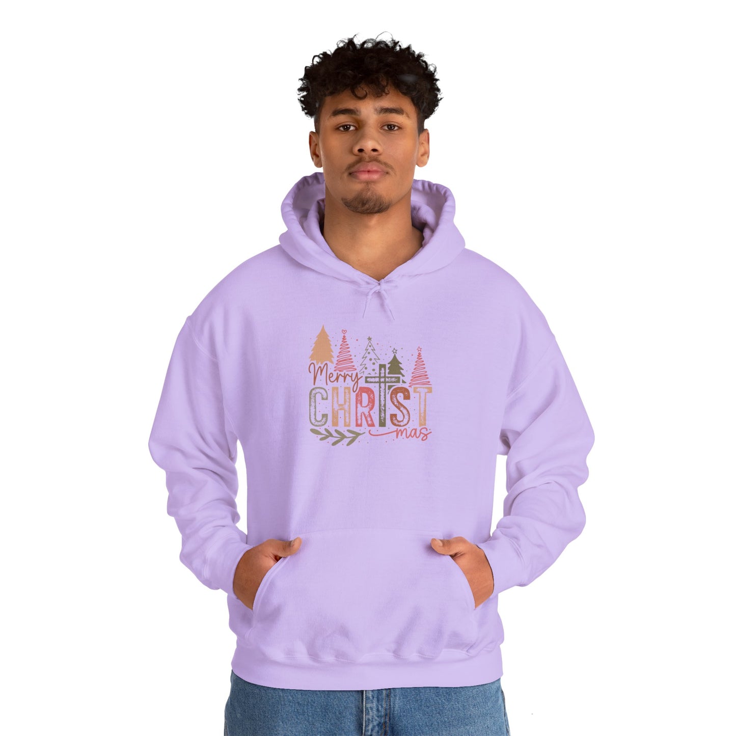 Christmas - Unisex Heavy Blend™ Hooded Sweatshirt - merry Christ mas