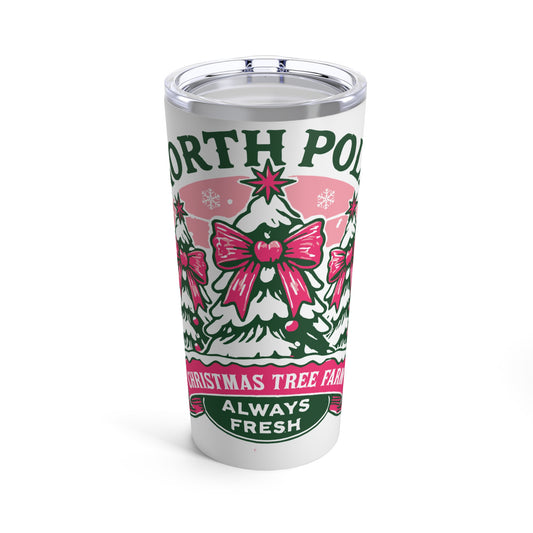 Christmas - Stainless Steel Tumbler 20oz - North Pole