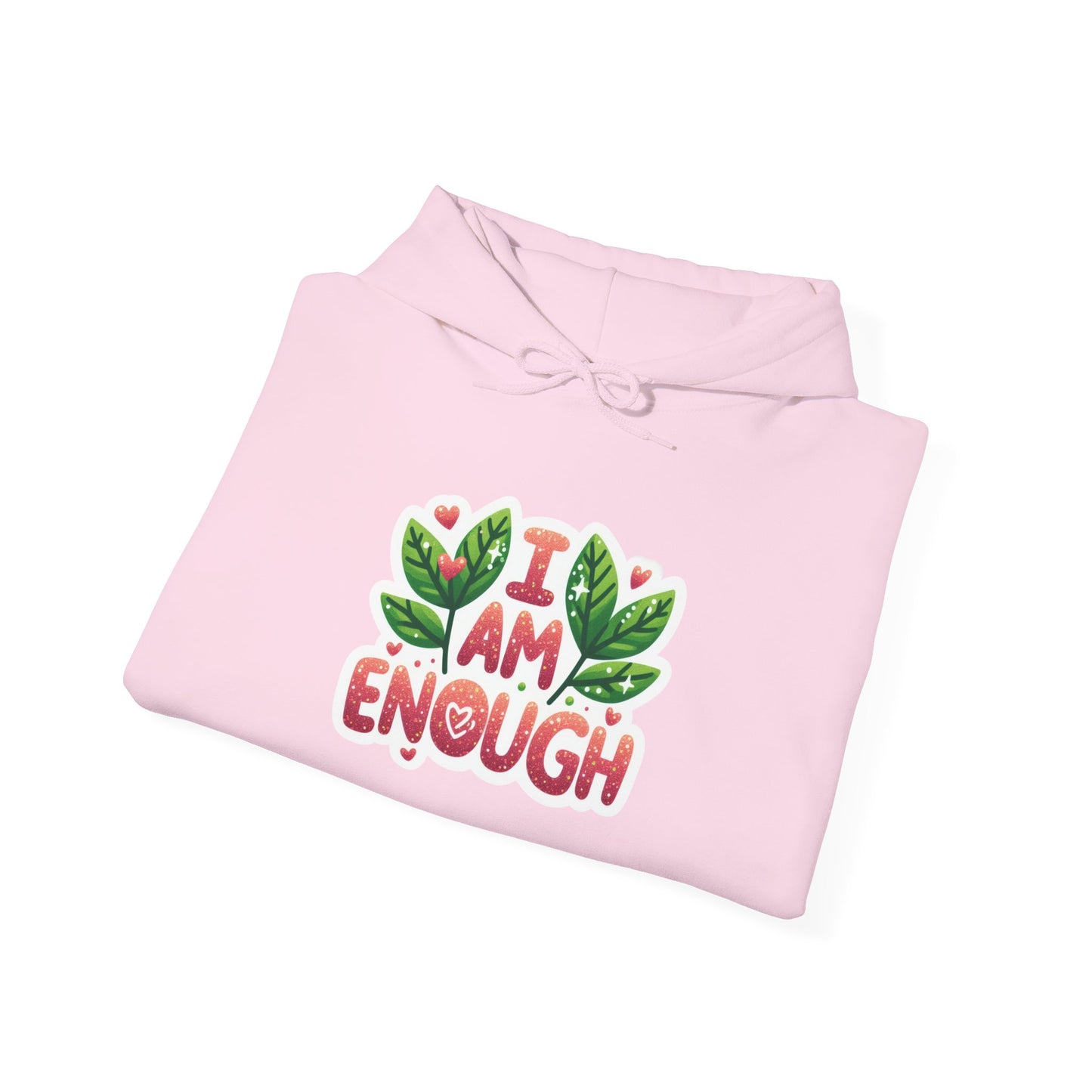 Unisex Heavy Blend™ Hooded Sweatshirt - I AM ENOUGH -