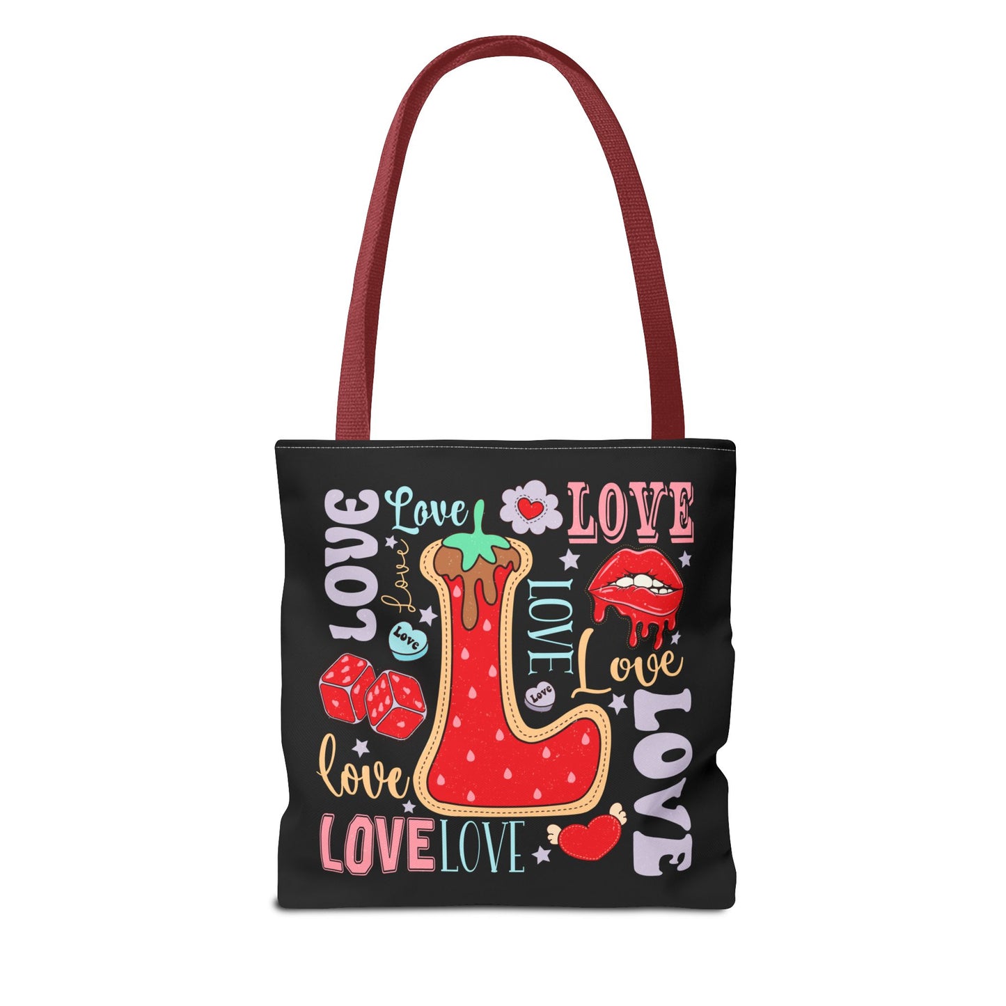 Valentine's - Tote Bag (AOP) - Love Design