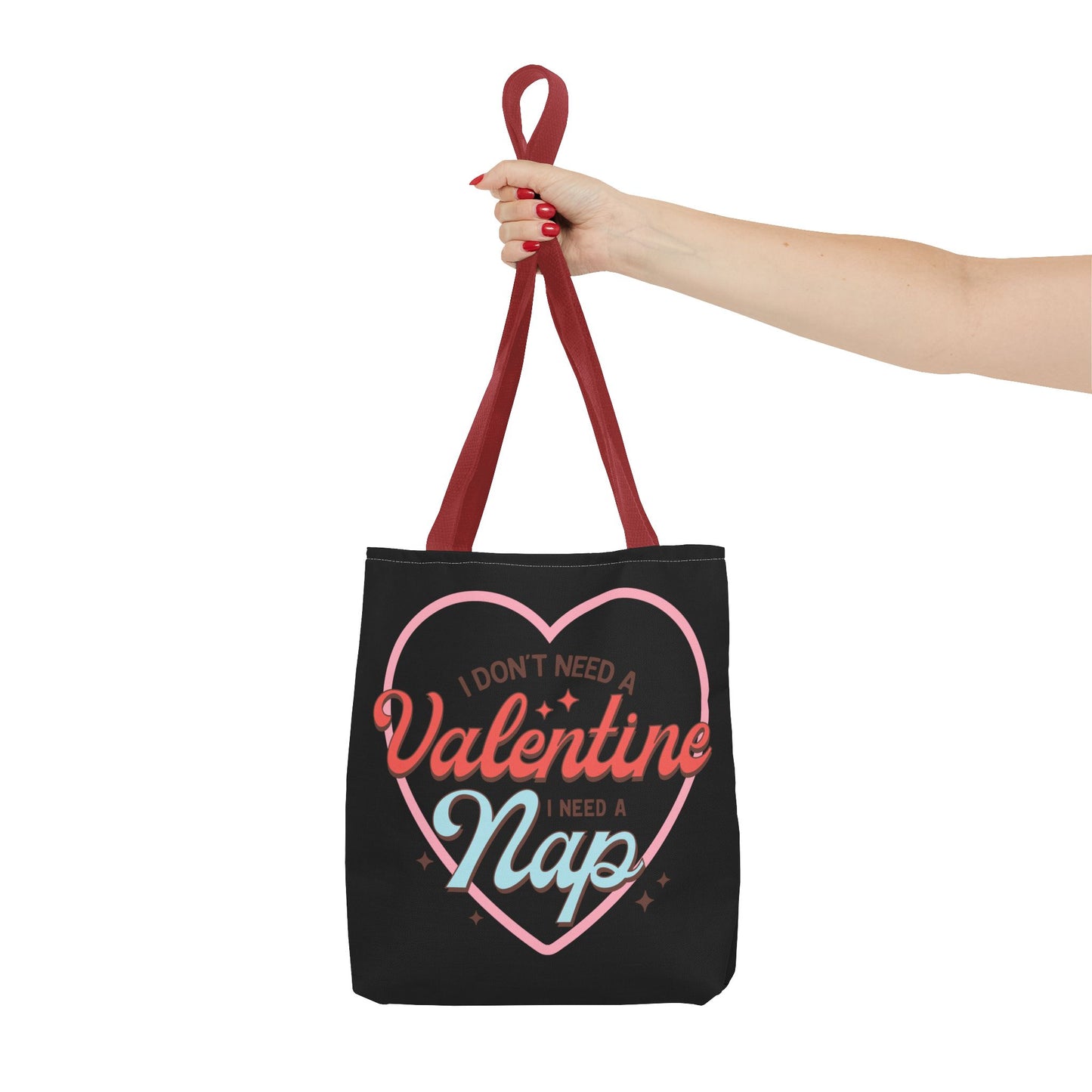 Valentine's - Tote Bag (AOP) - Valentine Nap