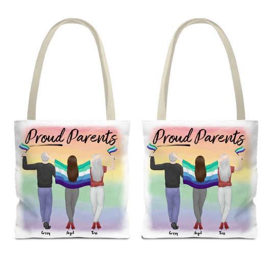 Customized Tote Bag (AOP) - Proud Parents