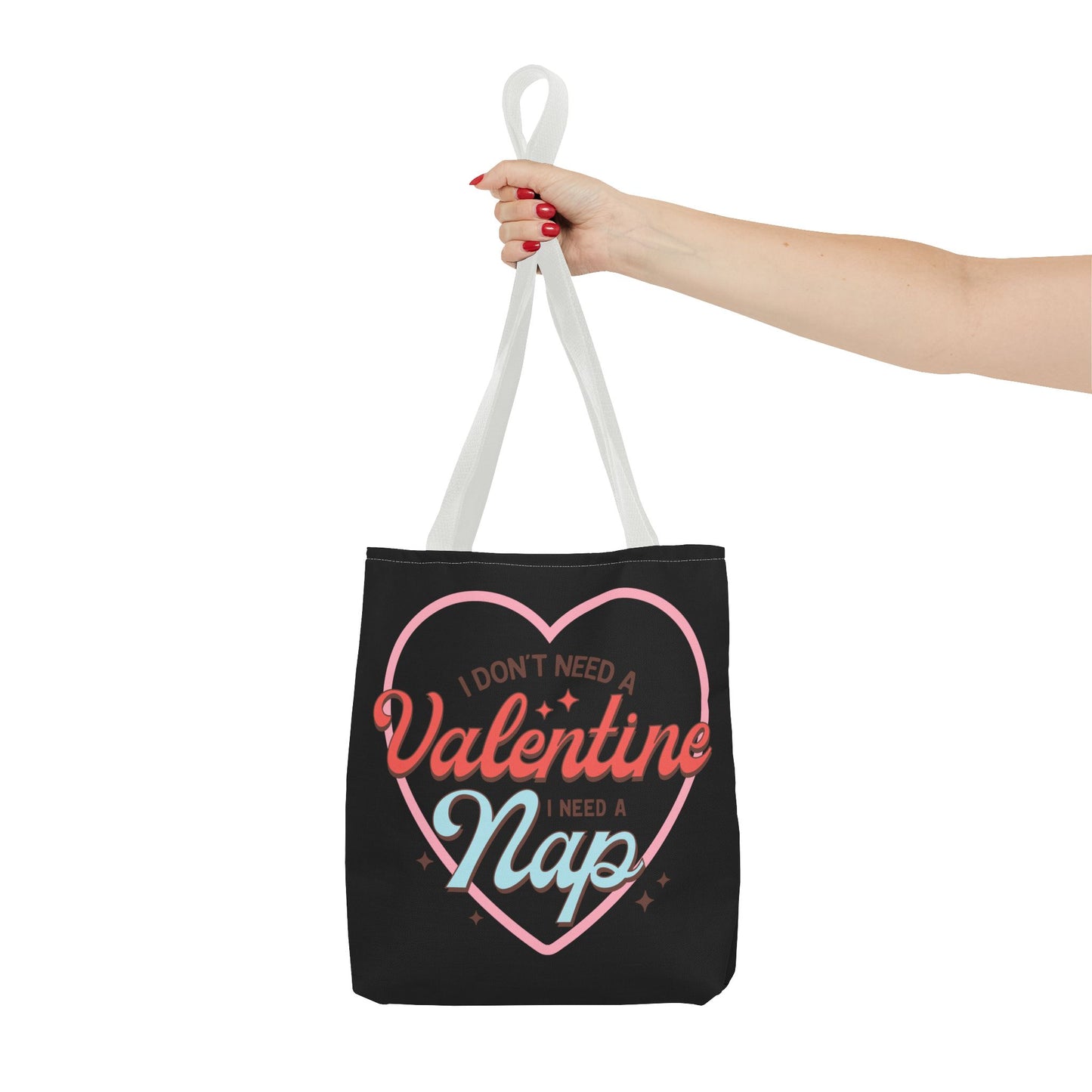 Valentine's - Tote Bag (AOP) - Valentine Nap