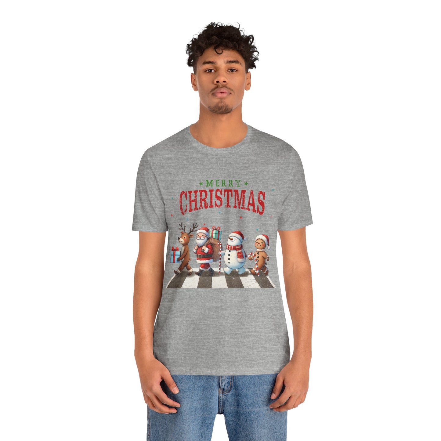 Christmas - Unisex Jersey Short Sleeve Tee - Santa Team