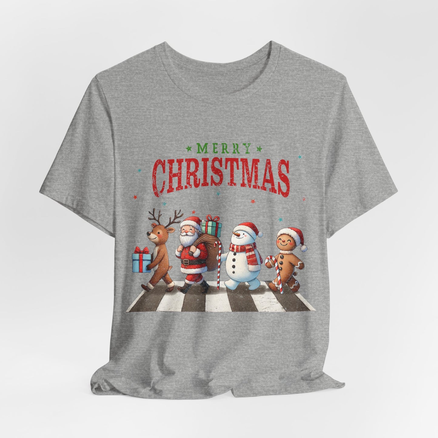 Christmas - Unisex Jersey Short Sleeve Tee - Santa Team