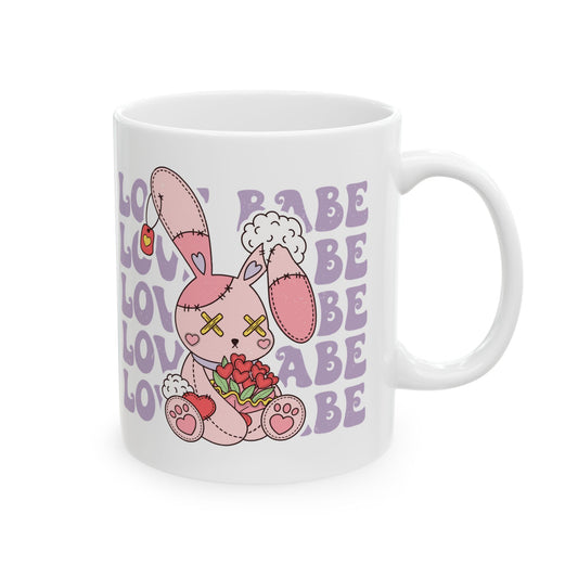 Valentine's - Ceramic Mug, (11oz, 15oz) - Love Babe