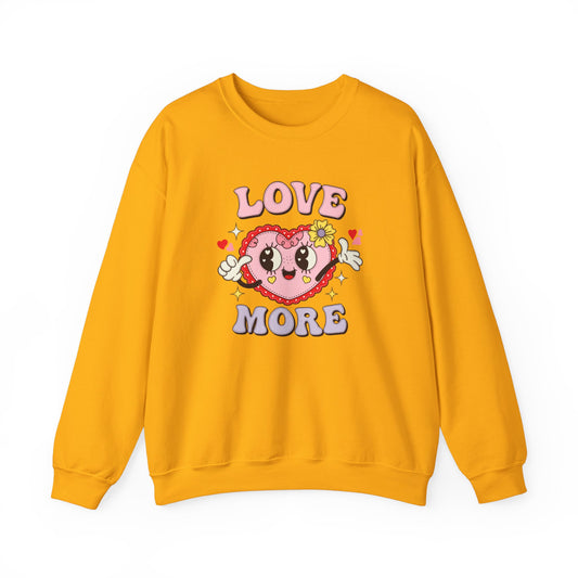 Valentine's - Unisex Heavy Blend™ Crewneck Sweatshirt - Love More