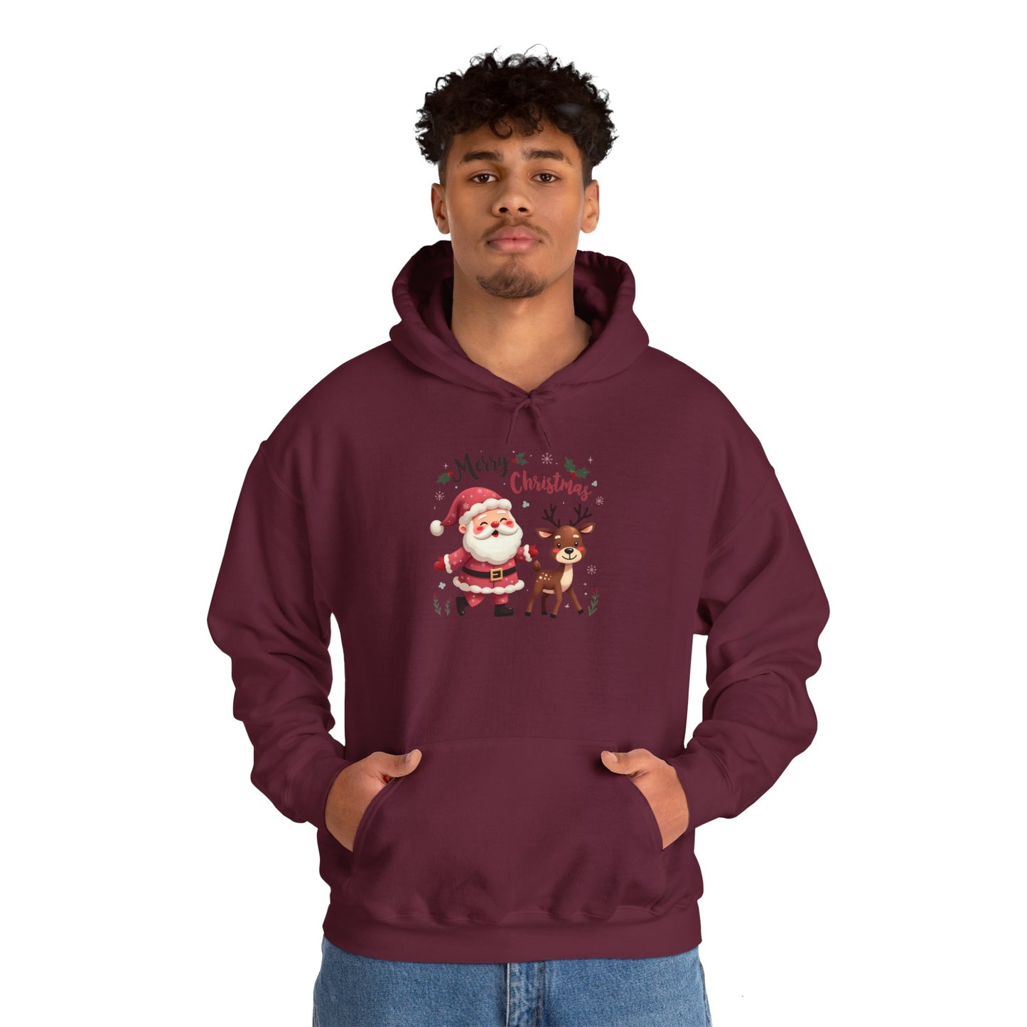 Christmas - Unisex Heavy Blend™ Hooded Sweatshirt - Merry Christmas