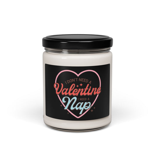 Valentine's - Scented Soy Candle, 9oz - Valentine Nap