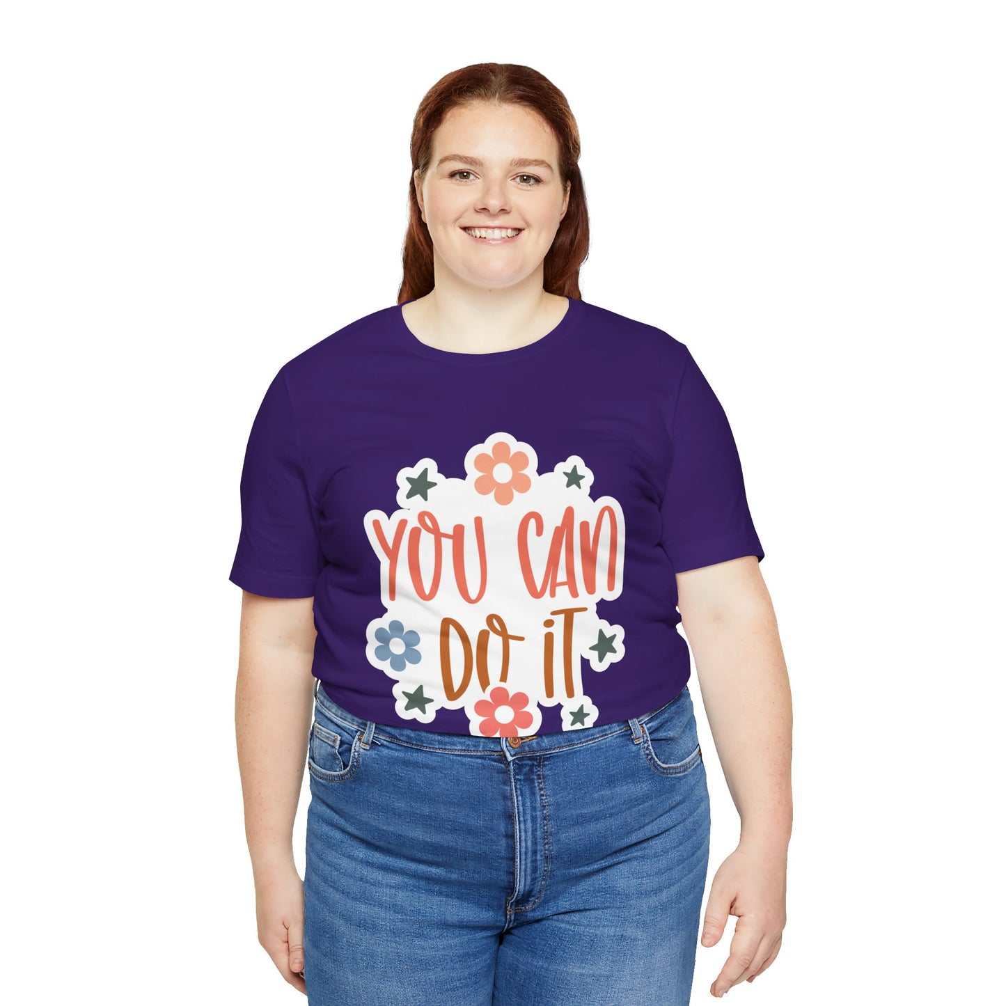 Unisex Jersey Short Sleeve Tee - You Can Do It - Motivational Shirt