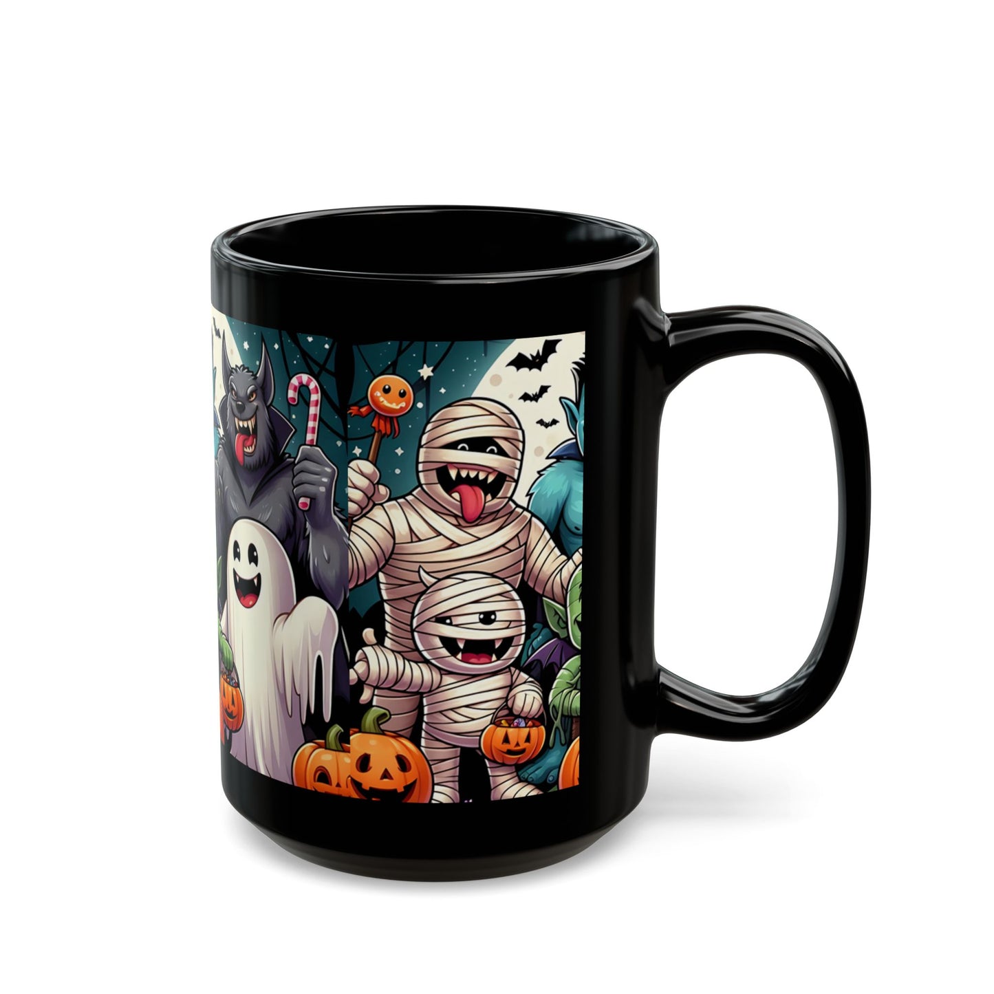 Halloween - Black Mug (11oz, 15oz) - Killer Friends