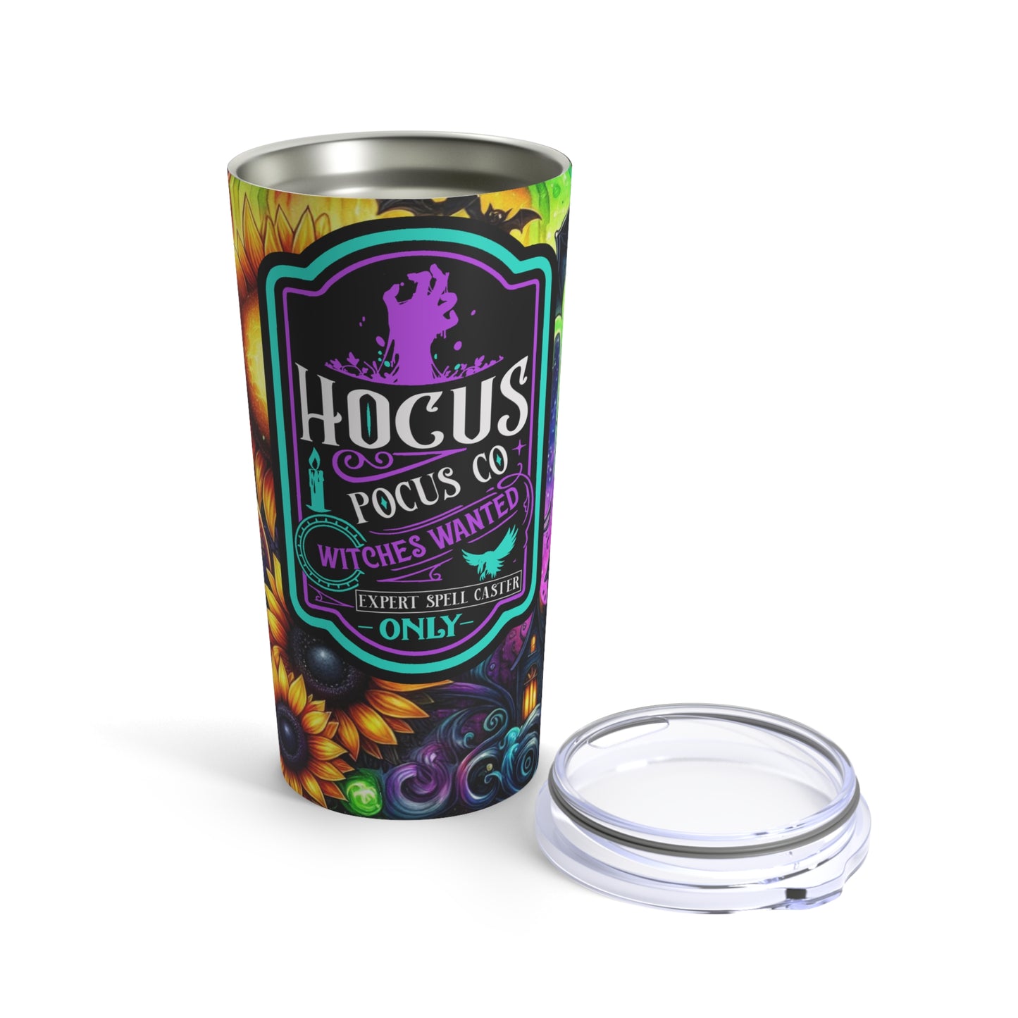 Halloween - Stainless Steel Tumbler 20oz - Witches Wanted