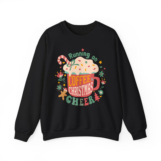 Christmas - Unisex Heavy Blend™ Crewneck Sweatshirt - Coffee Christmas