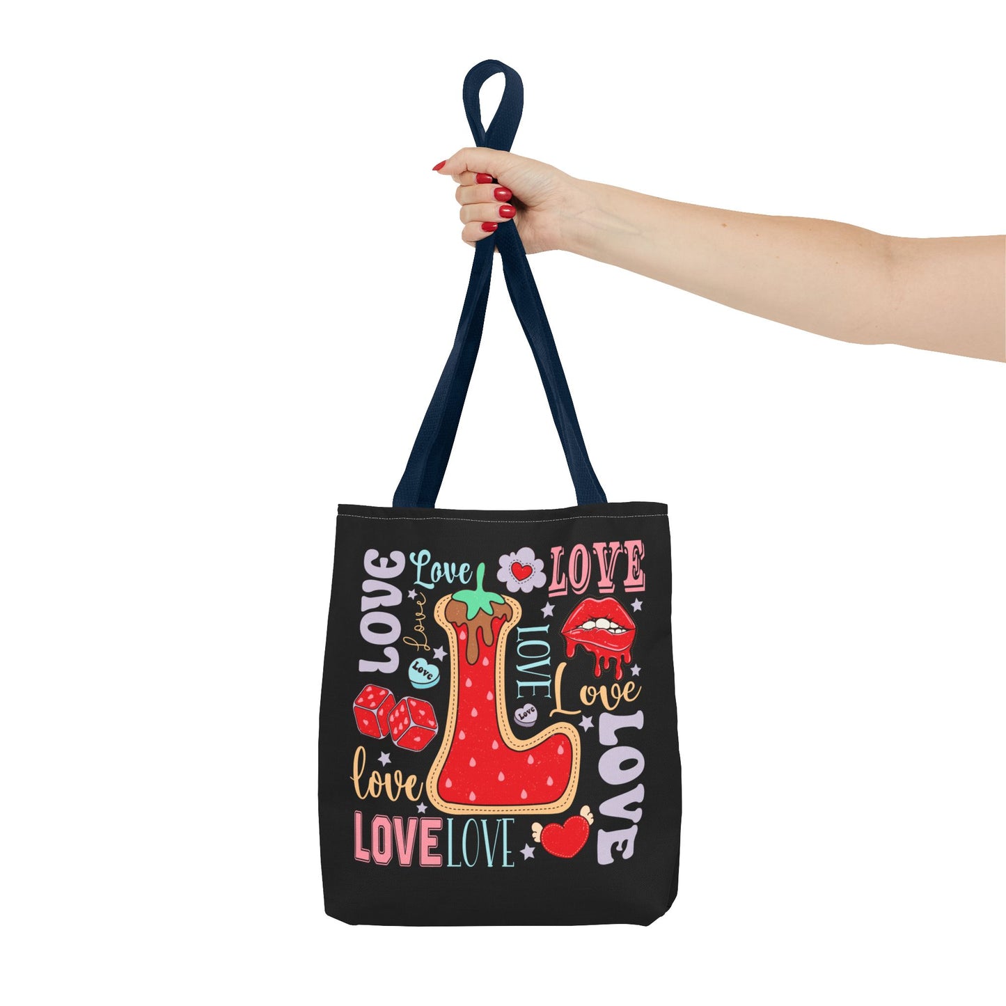 Valentine's - Tote Bag (AOP) - Love Design