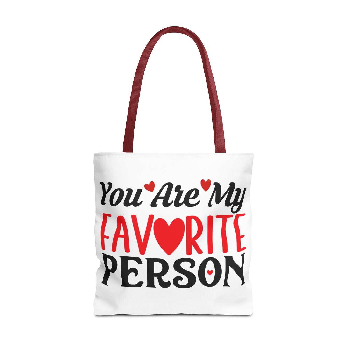 Valentine's - Tote Bag (AOP) - You Are My Favorite Person