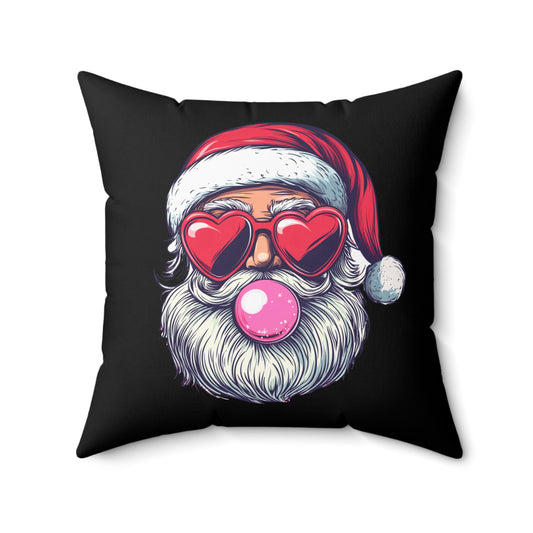 Christmas - Spun Polyester Square Pillow - Santa Claus