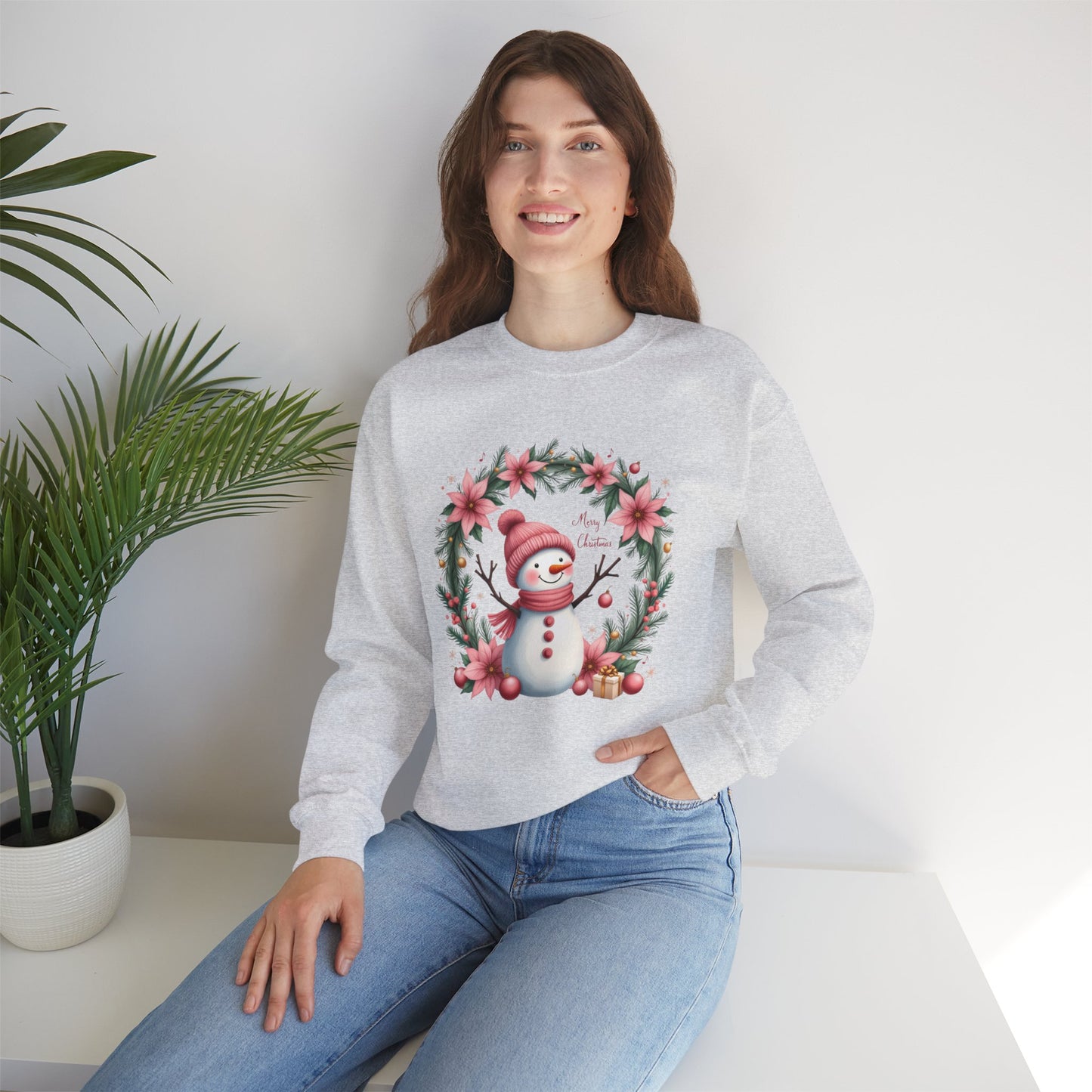 Christmas - Unisex Heavy Blend™ Crewneck Sweatshirt - Merry Christmas