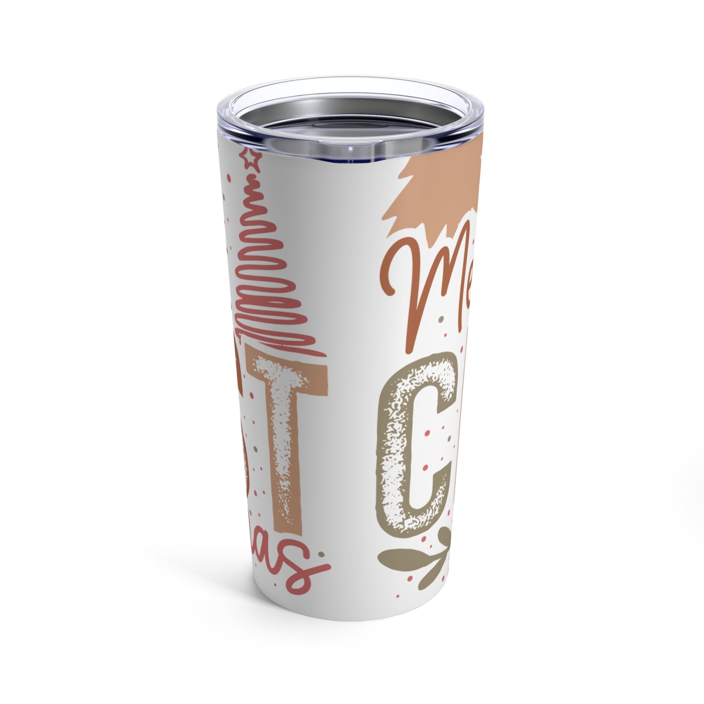 Christmas - Stainless Steel Tumbler 20oz - merry Christ mas