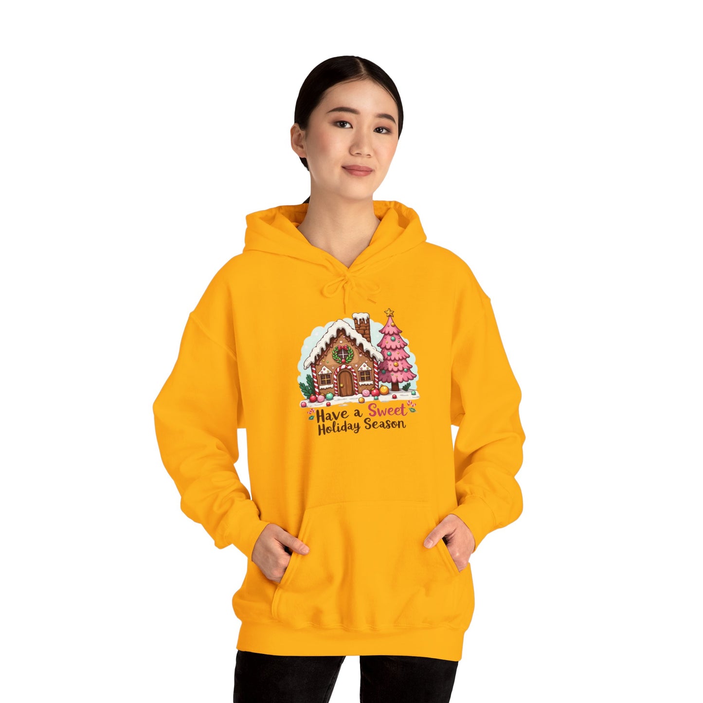 Christmas - Unisex Heavy Blend™ Hooded Sweatshirt - Have A Sweet Holiday Season