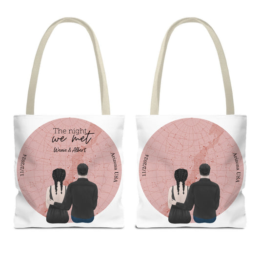 Customized Tote Bag (AOP) - The Night We Met