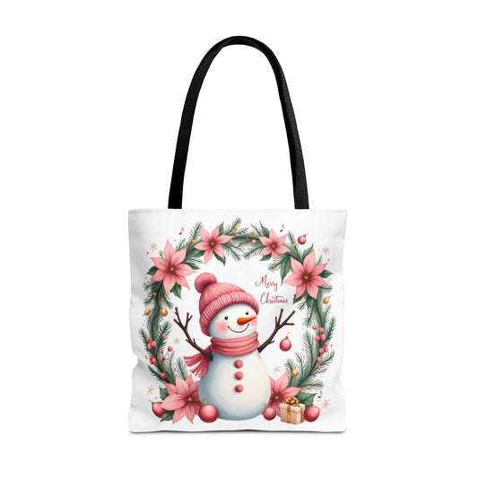 Christmas - Tote Bag (AOP) - Merry Christmas - Garland