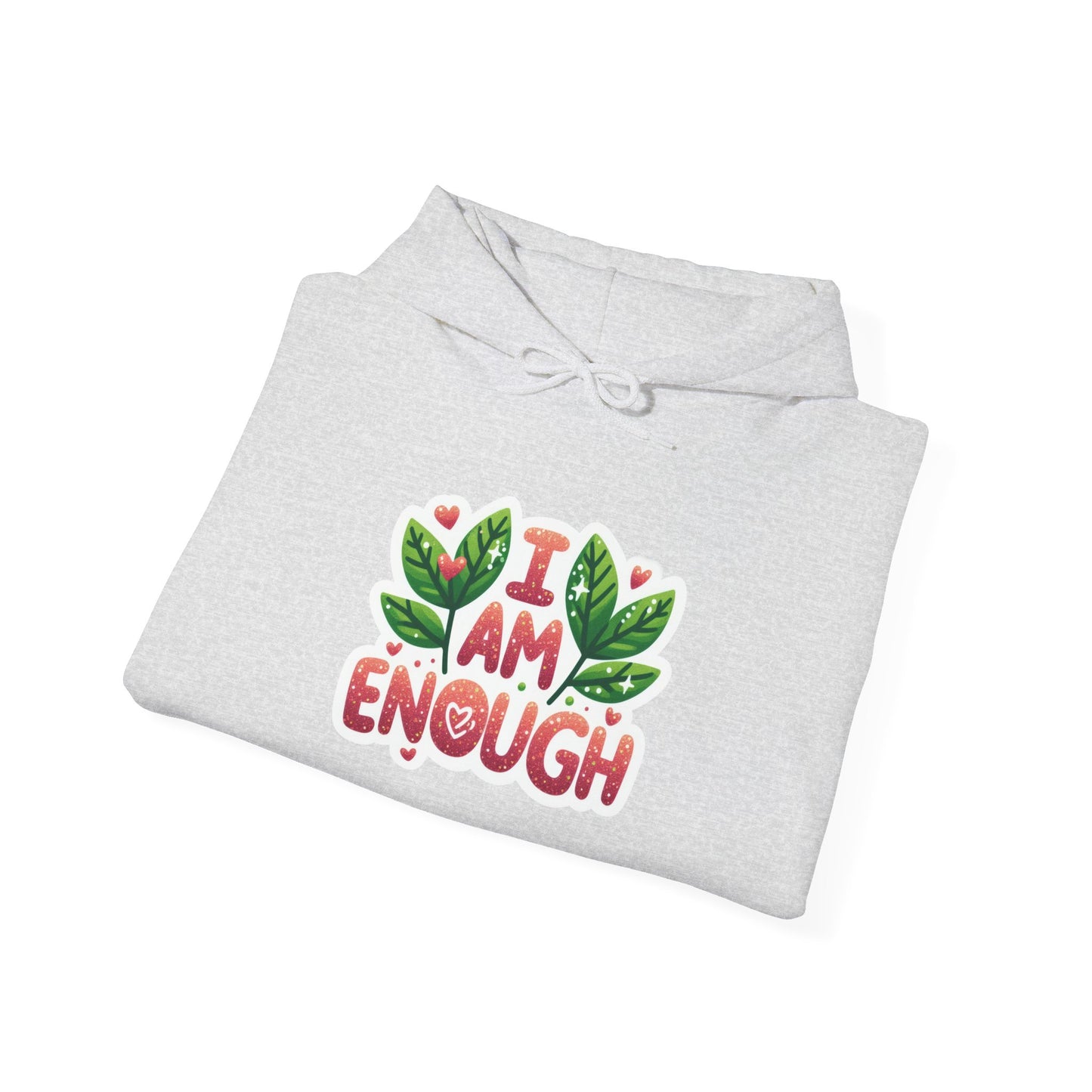 Unisex Heavy Blend™ Hooded Sweatshirt - I AM ENOUGH -