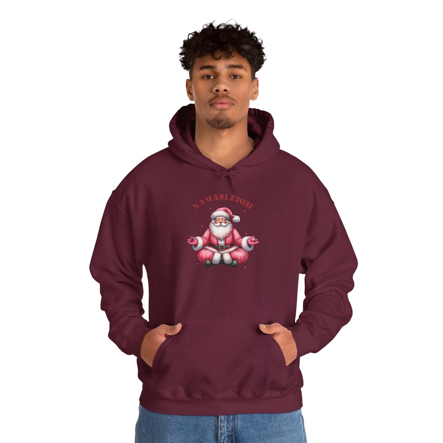 Christmas - Unisex Heavy Blend™ Hooded Sweatshirt - Namasleigh