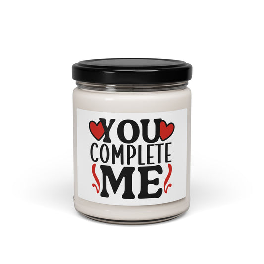 Valentine's - Scented Soy Candle, 9oz - You Complete Me