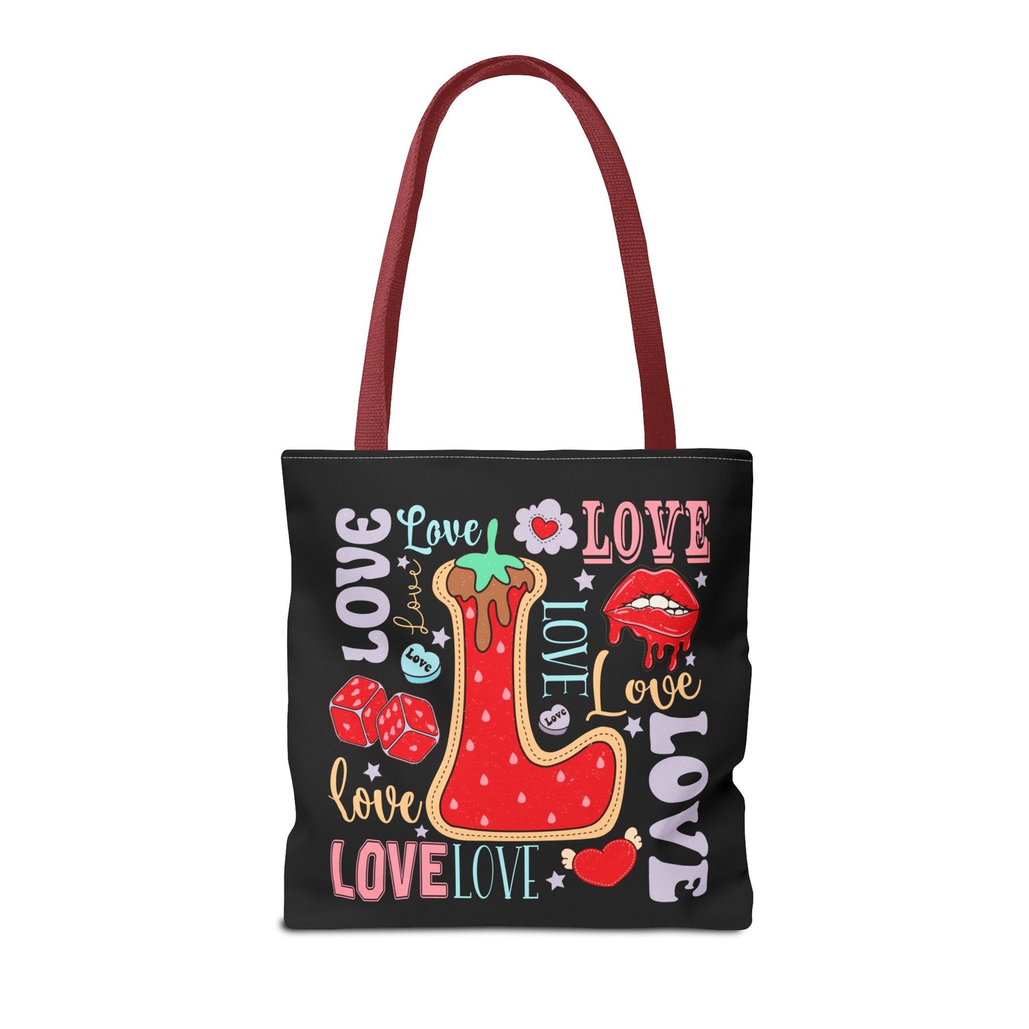 Valentine's - Tote Bag (AOP) - Love Design