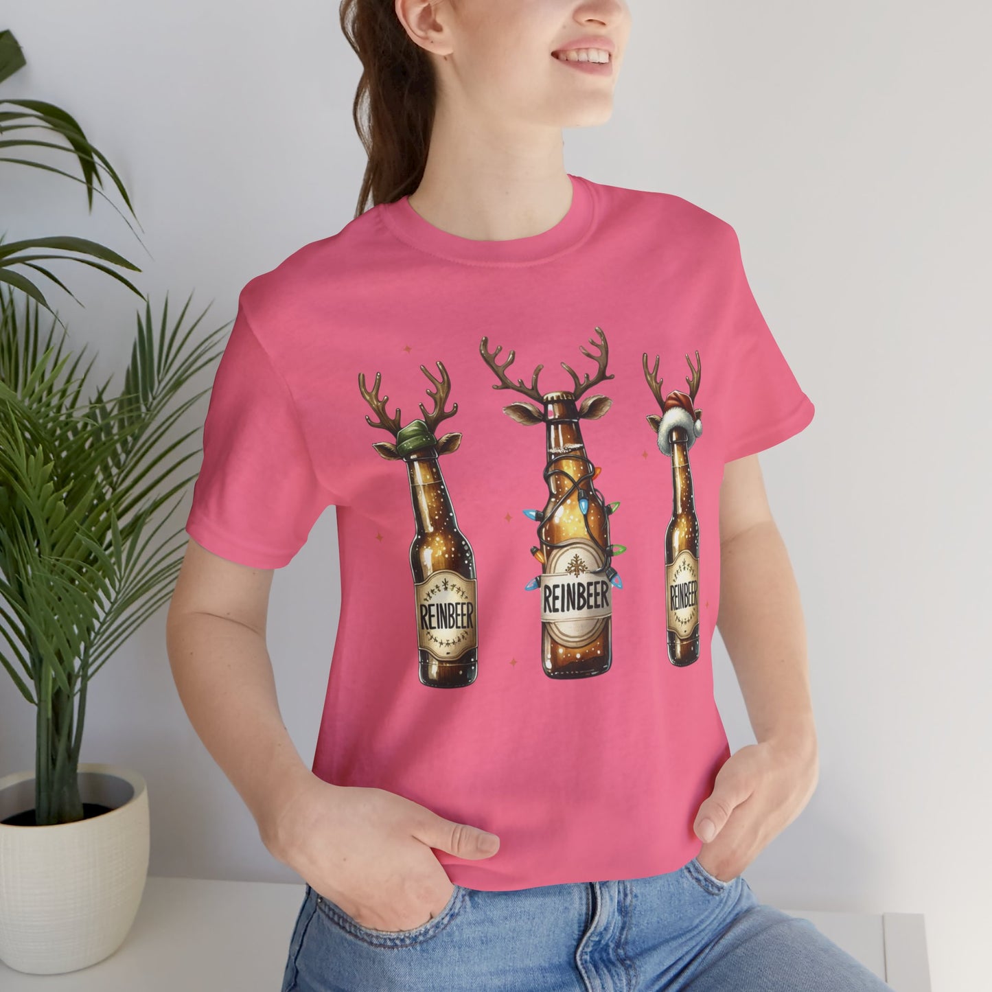 Christmas - Unisex Jersey Short Sleeve Tee - ReinBeer