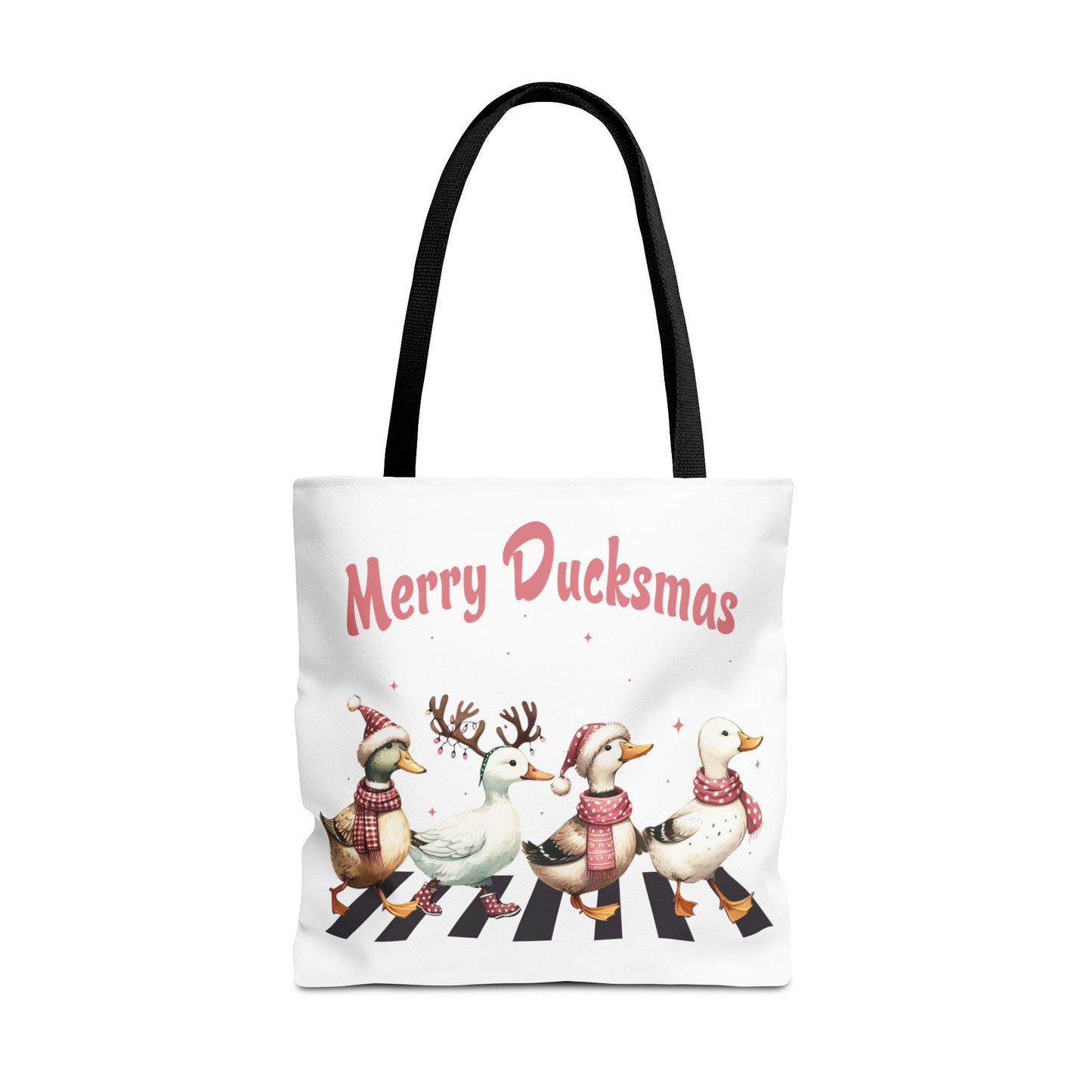 Christmas - Tote Bag (AOP) - Merry Ducksmas