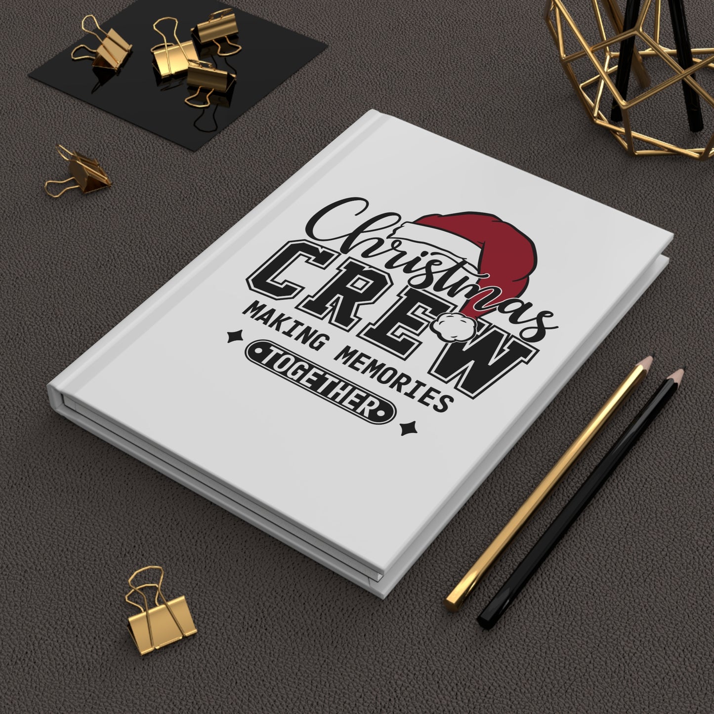 Christmas - Hardcover Journal Matte - Christmas CREW