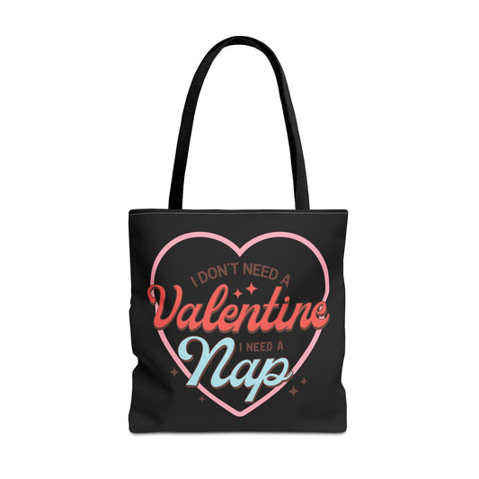 Valentine's - Tote Bag (AOP) - Valentine Nap