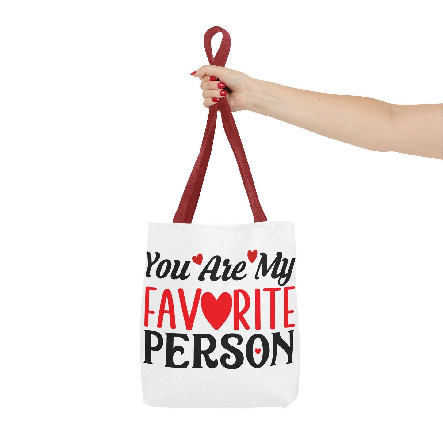 Valentine's - Tote Bag (AOP) - You Are My Favorite Person