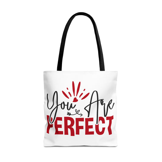 Valentine's - Tote Bag (AOP) - You Are Perfect