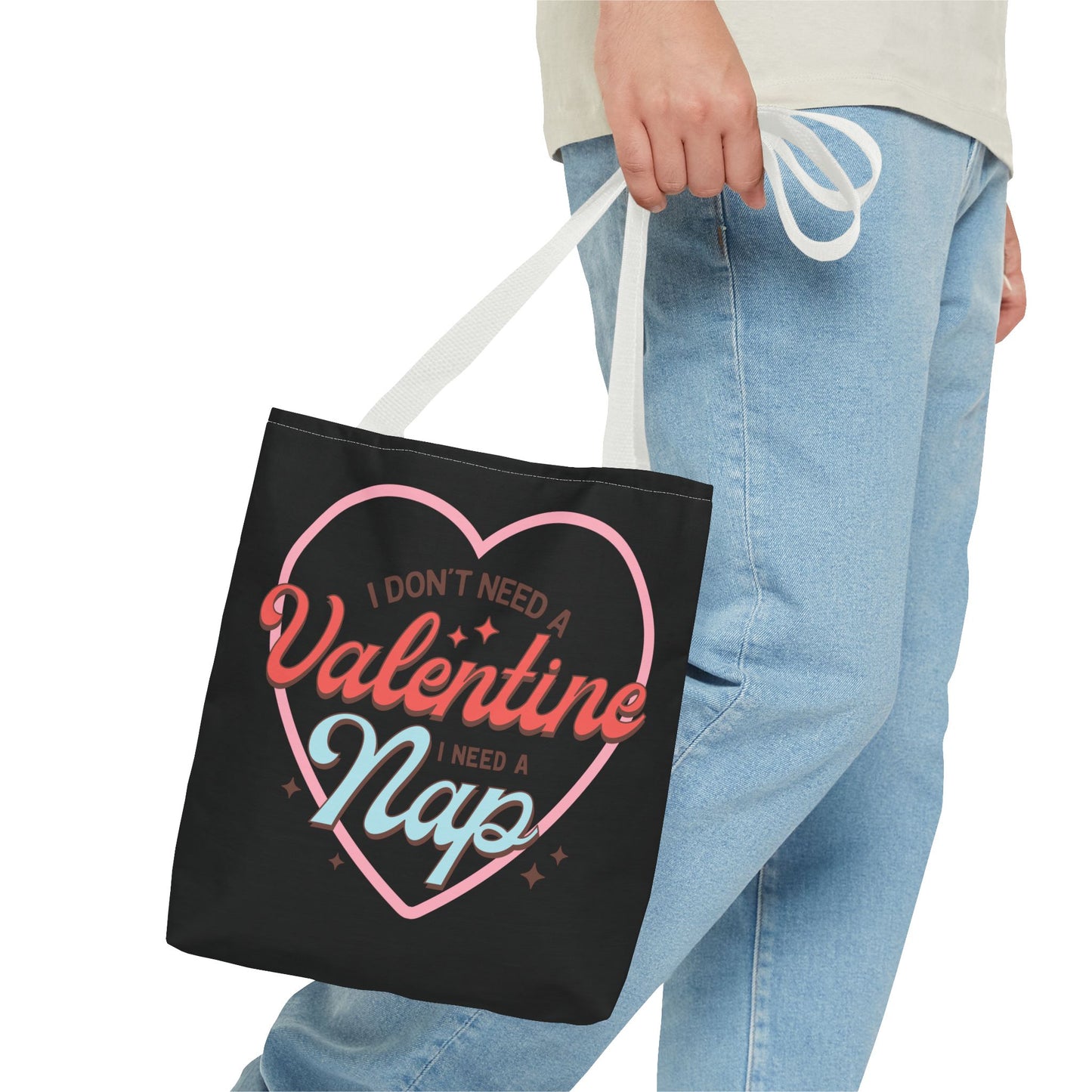 Valentine's - Tote Bag (AOP) - Valentine Nap