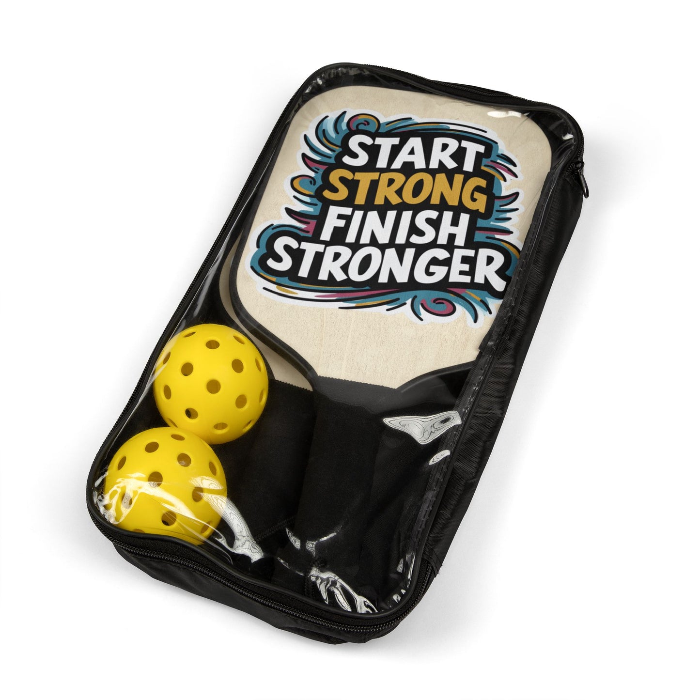 Pickleball Kit - Start Strong Finish Stronger