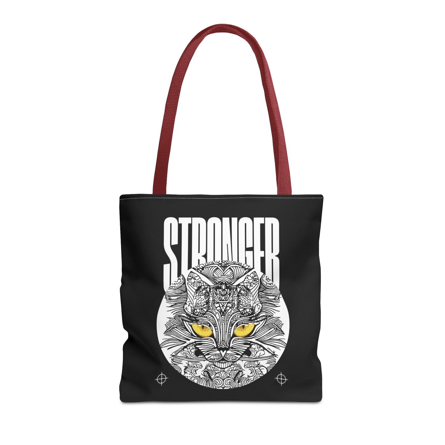 Tote Bag (AOP) - Stronger - Black