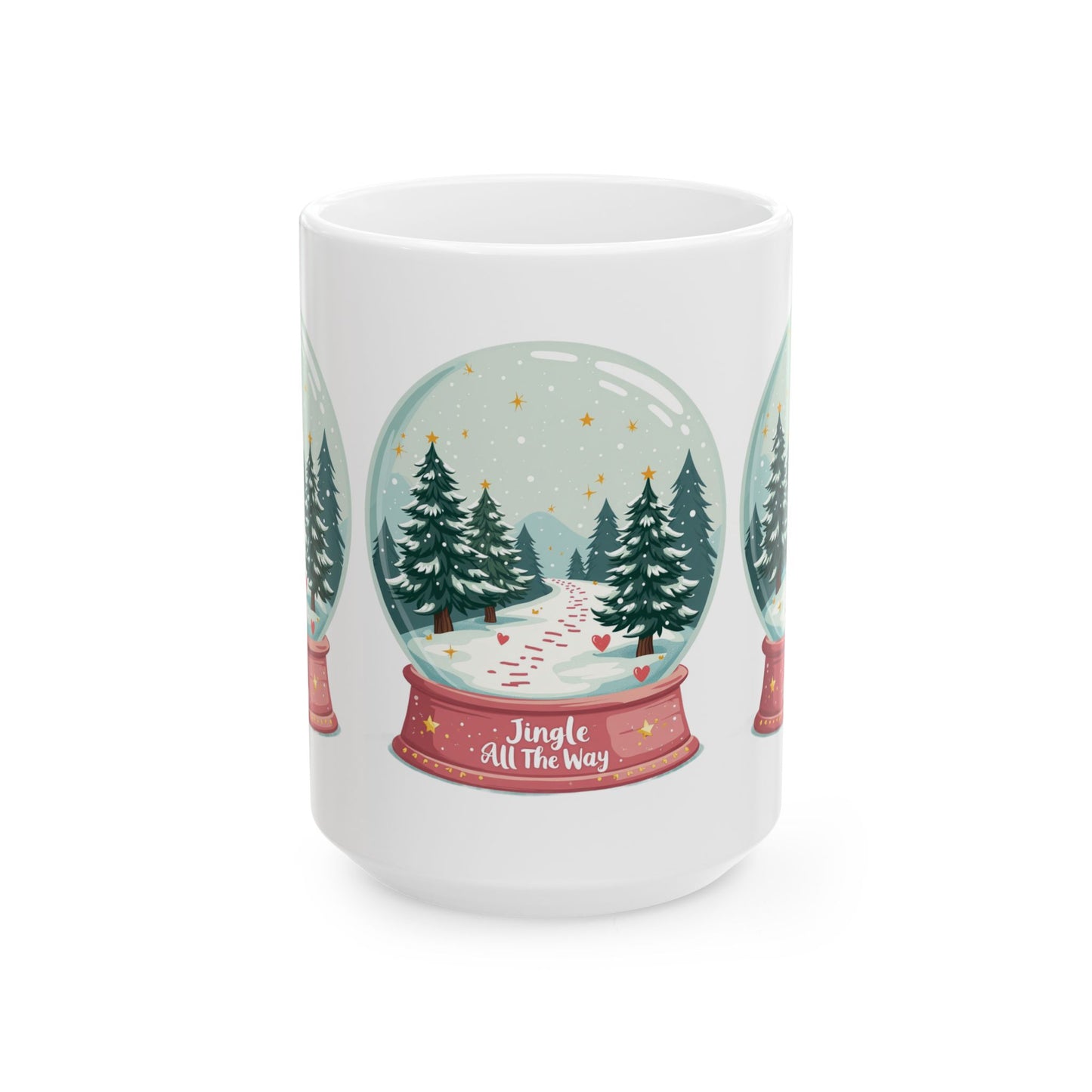 Christmas - Ceramic Mug, (11oz, 15oz) -  Jingle All The Way