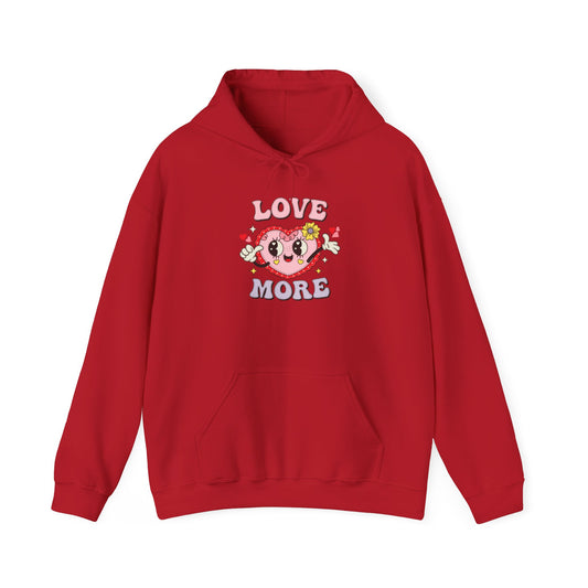 Valentine's - Unisex Heavy Blend™ Hooded Sweatshirt - Love More