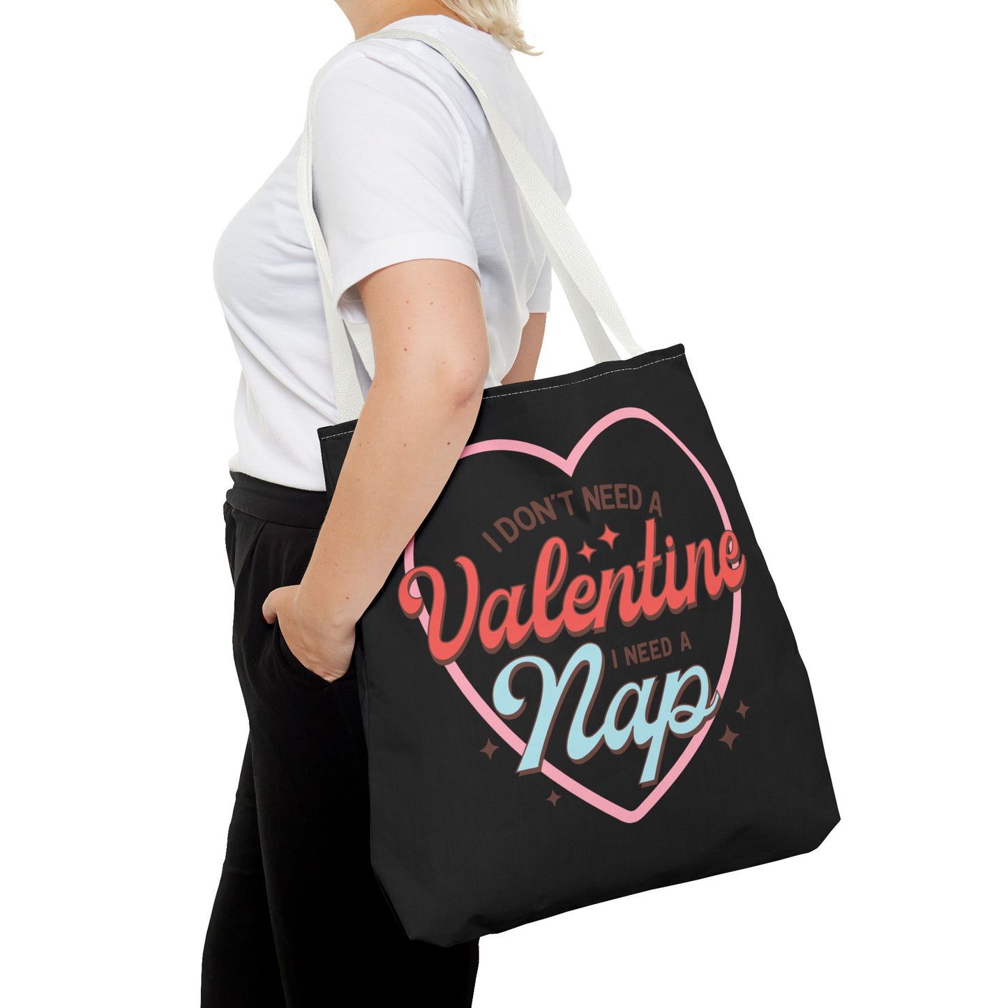 Valentine's - Tote Bag (AOP) - Valentine Nap