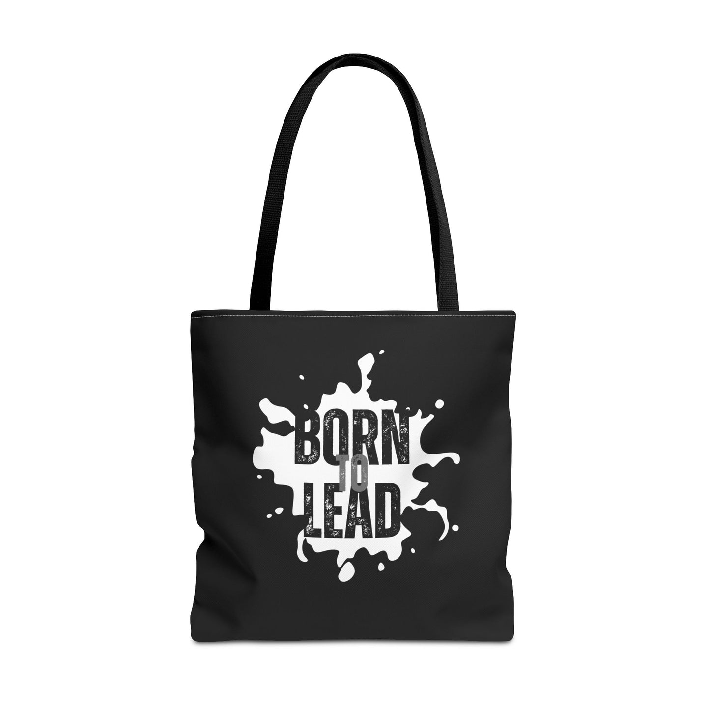 Tote Bag (AOP) - Born To Lead - Black