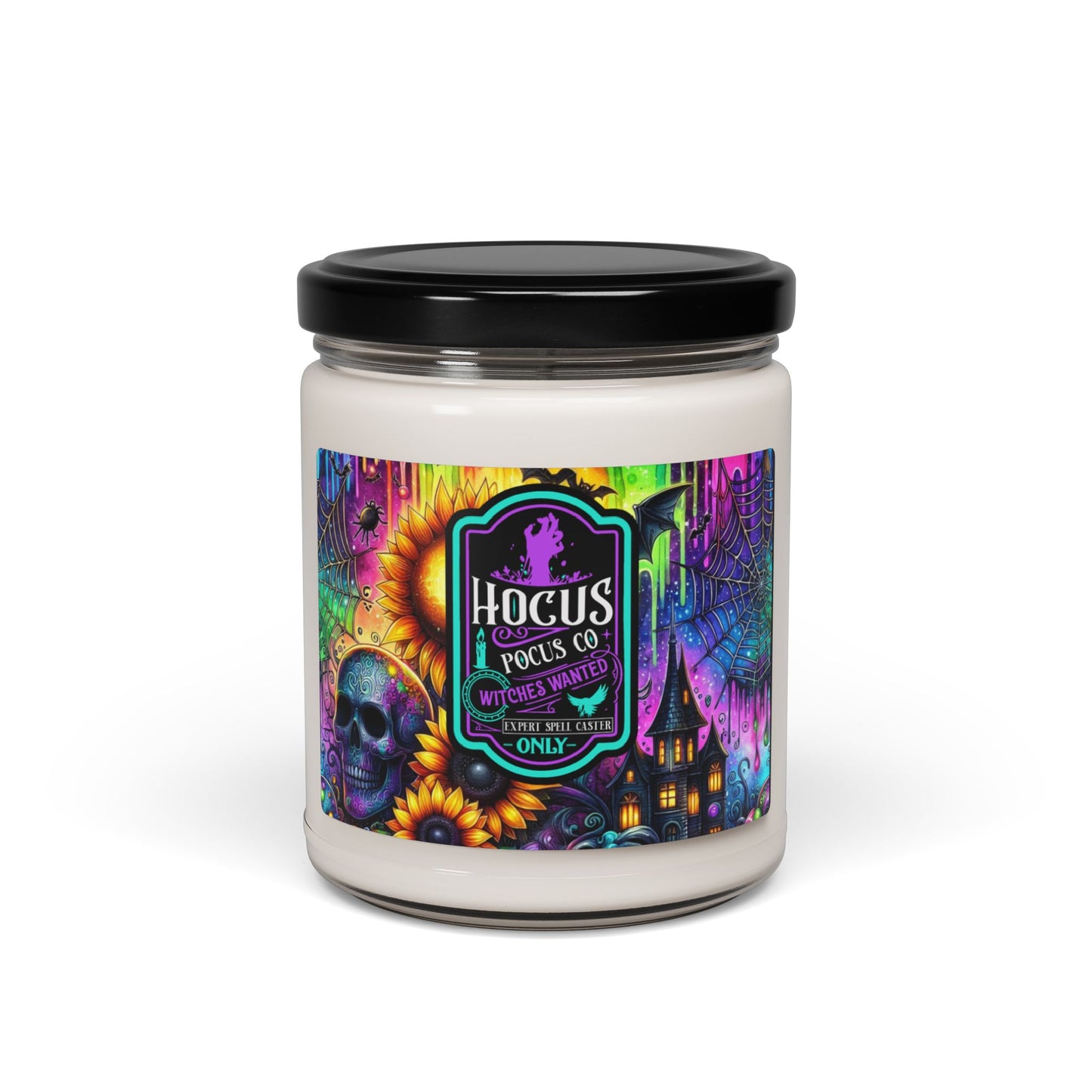 Halloween - Scented Soy Candle, 9oz - Hocus Pocus